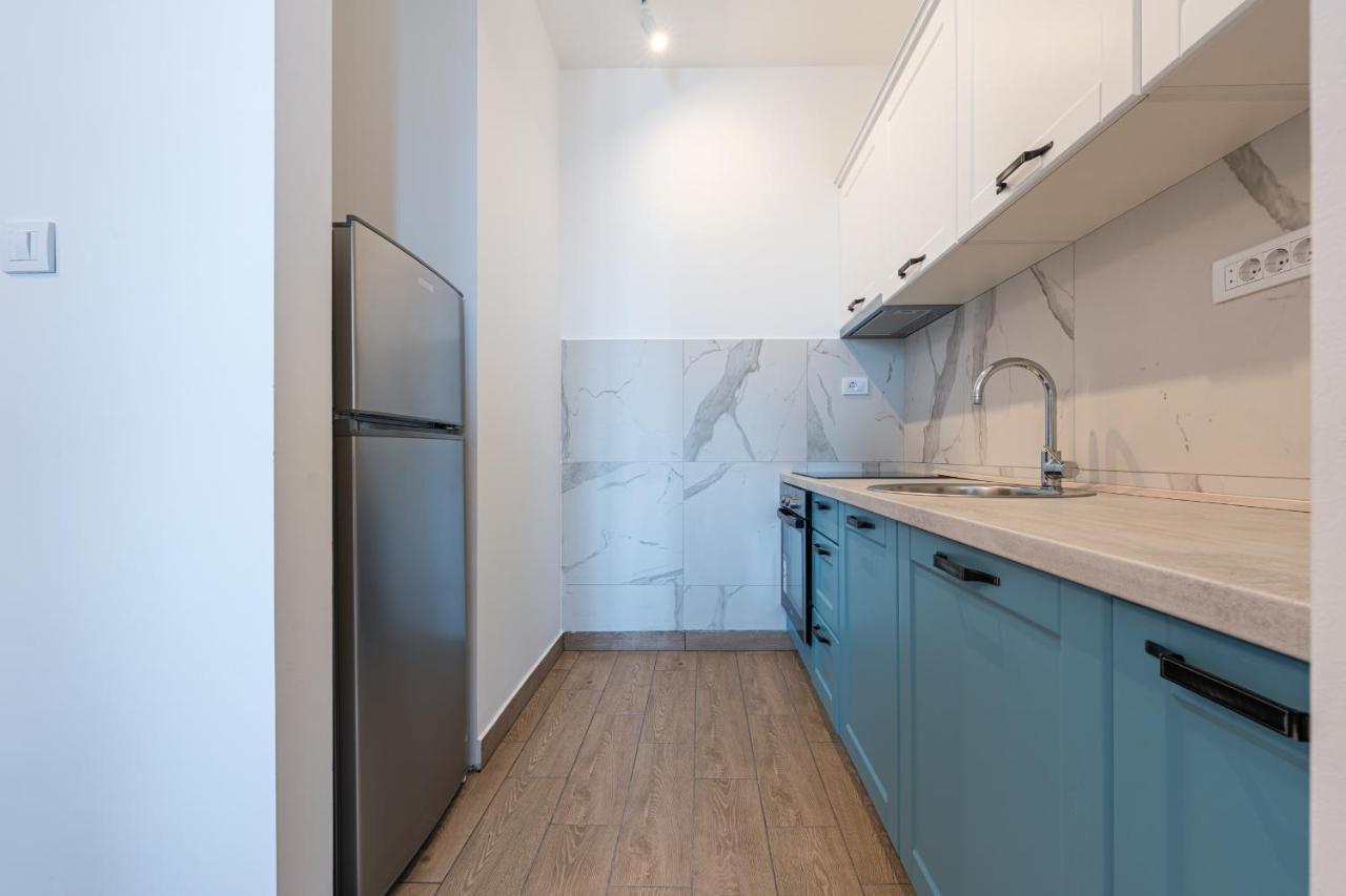 Niki Apartments Przno Sveti Stefan Ngoại thất bức ảnh