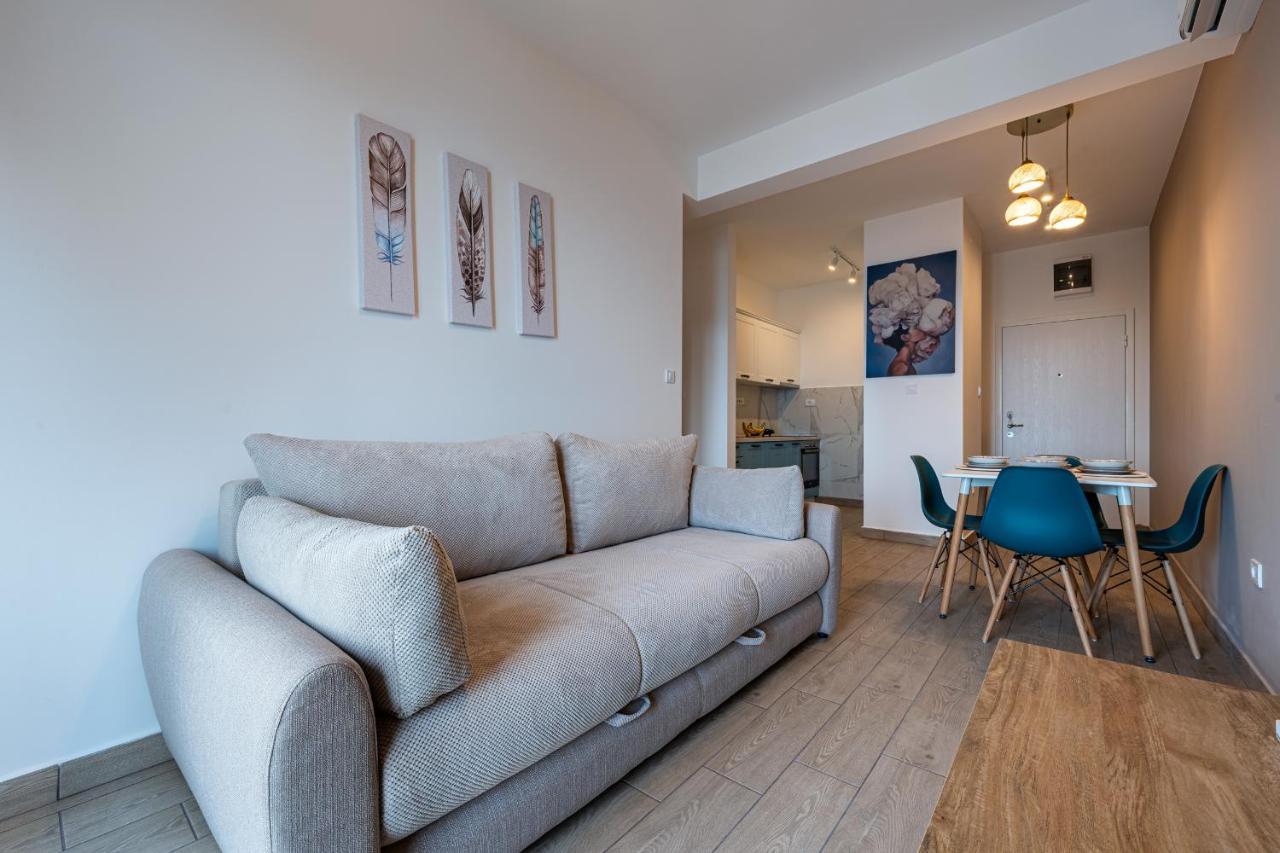 Niki Apartments Przno Sveti Stefan Ngoại thất bức ảnh