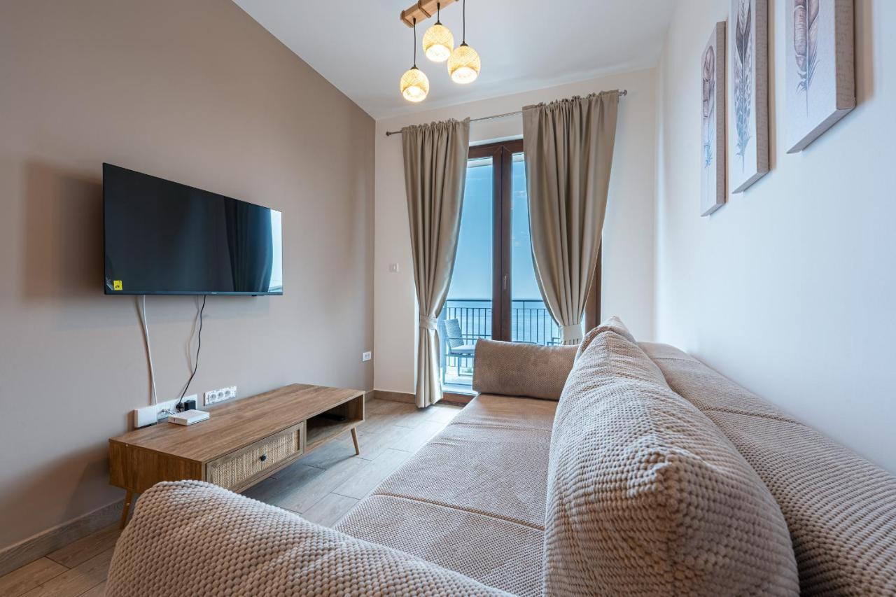 Niki Apartments Przno Sveti Stefan Ngoại thất bức ảnh
