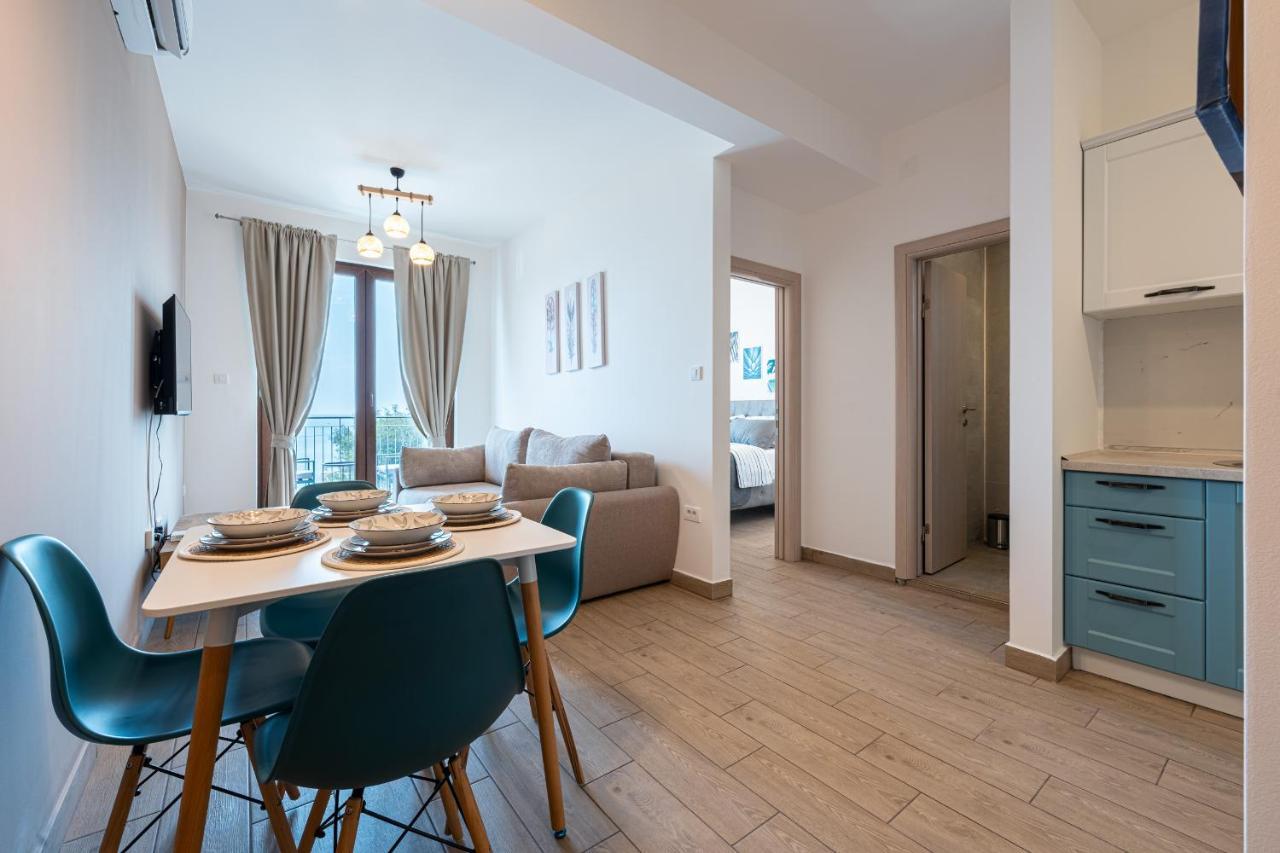 Niki Apartments Przno Sveti Stefan Ngoại thất bức ảnh