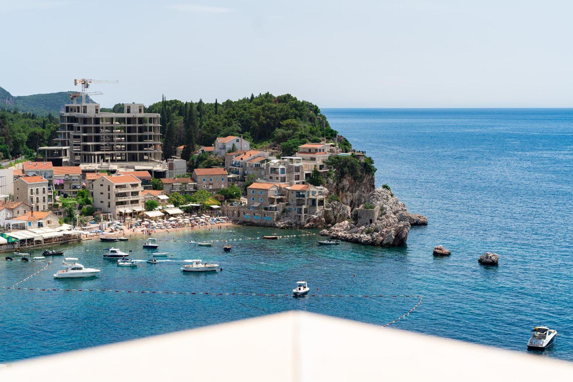 Niki Apartments Przno Sveti Stefan Ngoại thất bức ảnh