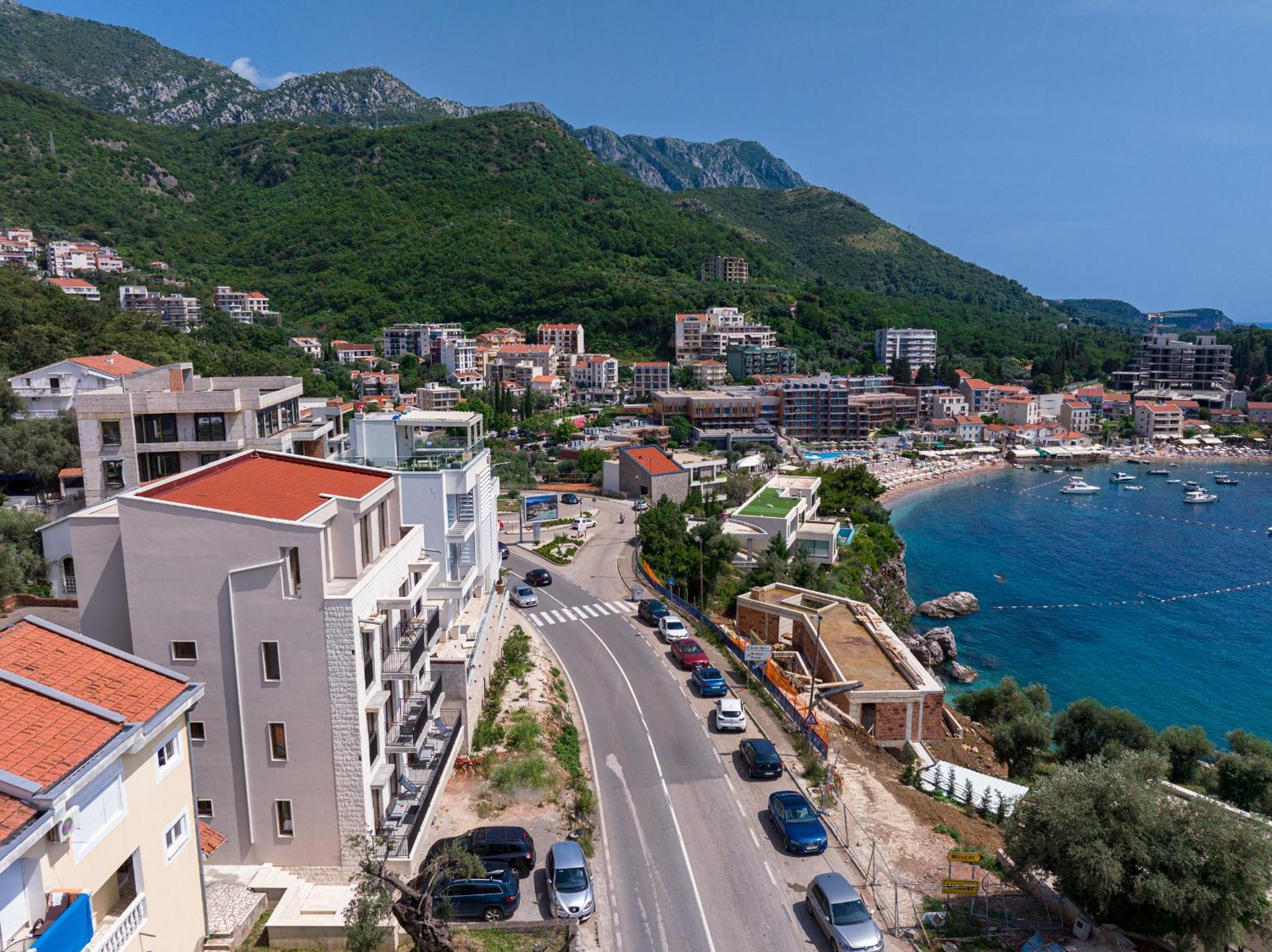 Niki Apartments Przno Sveti Stefan Ngoại thất bức ảnh