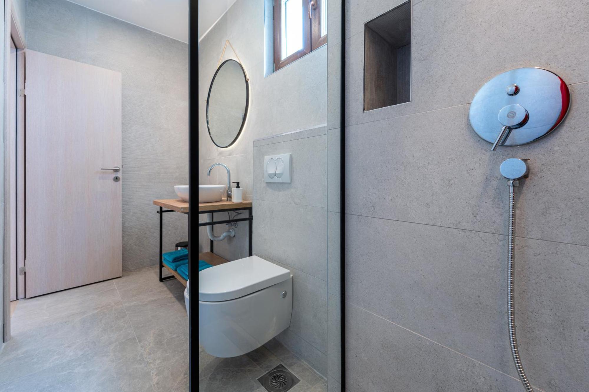 Niki Apartments Przno Sveti Stefan Ngoại thất bức ảnh