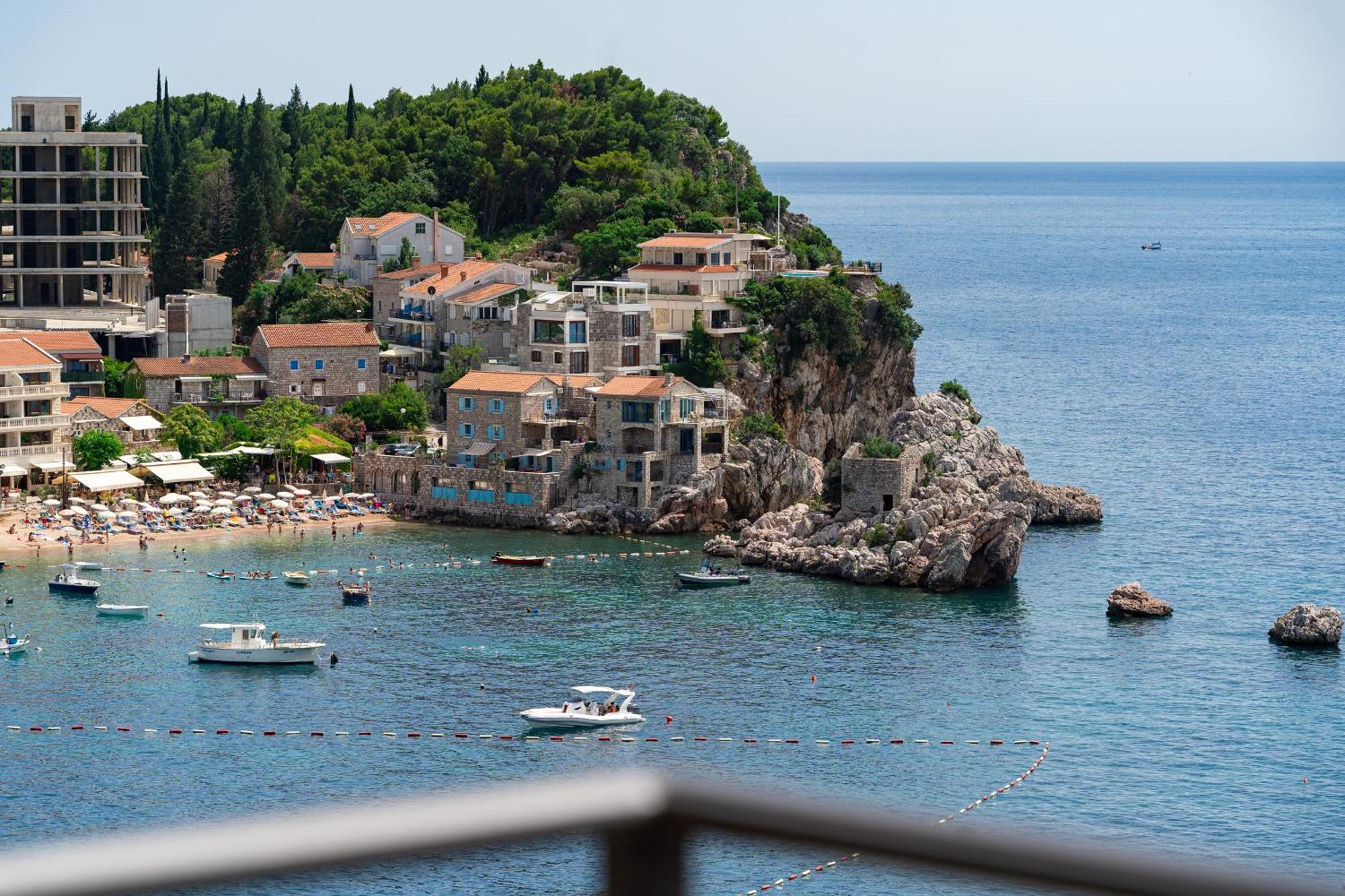 Niki Apartments Przno Sveti Stefan Ngoại thất bức ảnh