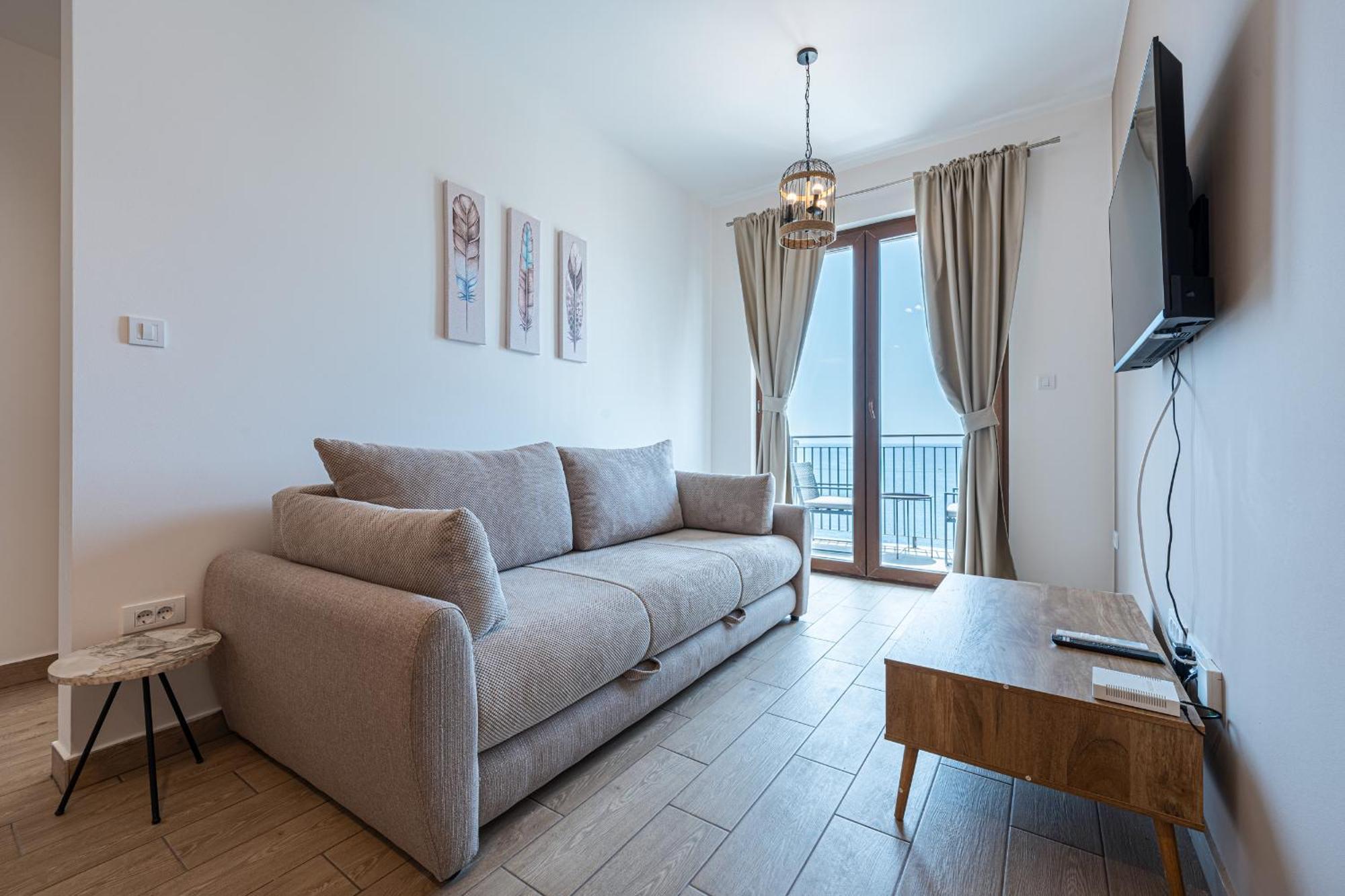 Niki Apartments Przno Sveti Stefan Ngoại thất bức ảnh