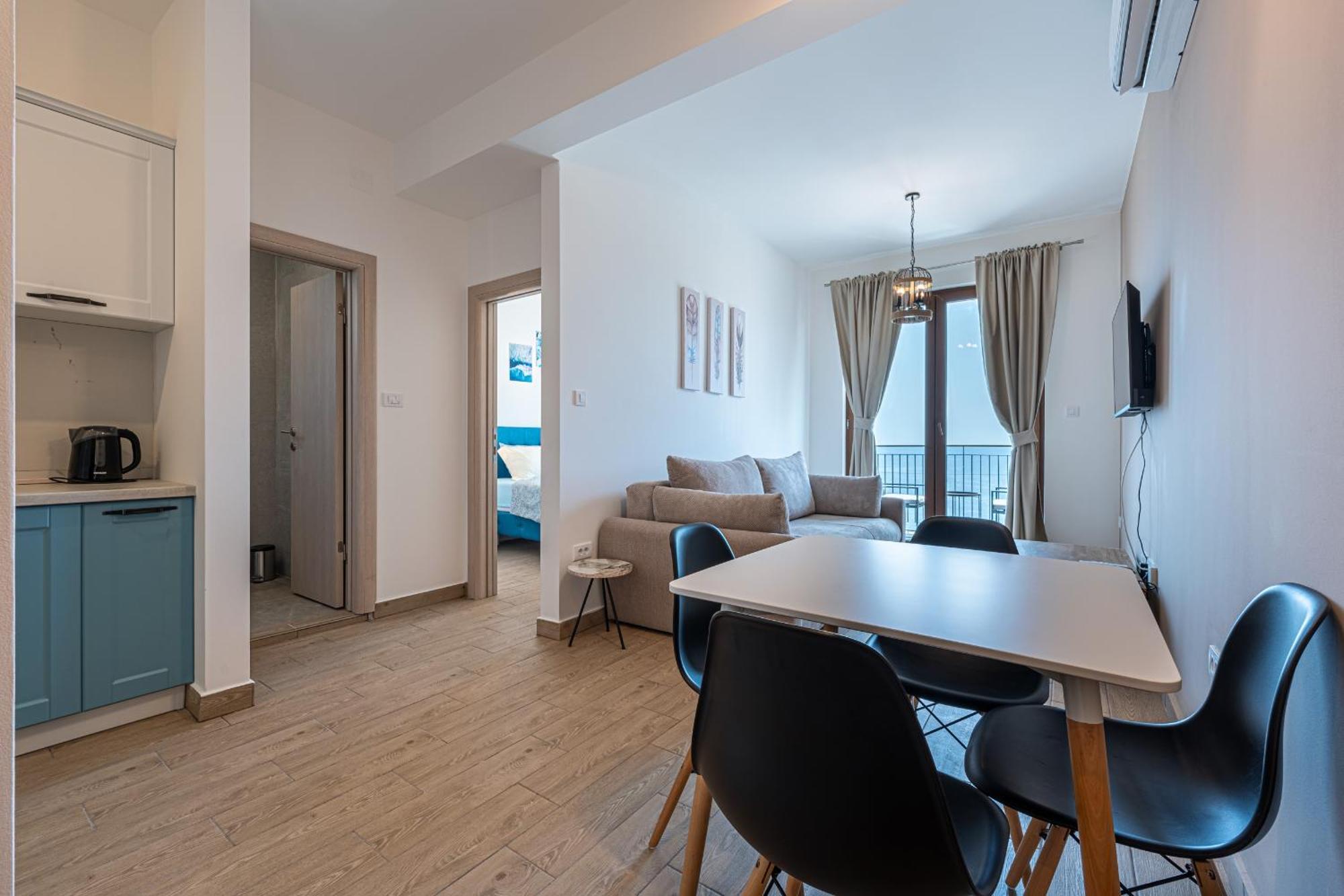 Niki Apartments Przno Sveti Stefan Ngoại thất bức ảnh