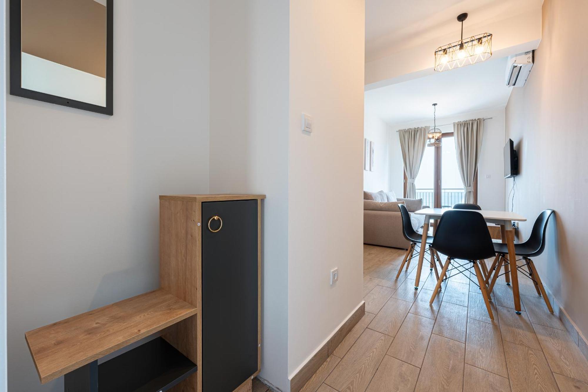 Niki Apartments Przno Sveti Stefan Ngoại thất bức ảnh